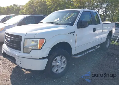2013 Ford F-150 Stx из США, поврежденный, VIN 1FTEX1EMXDKD76492